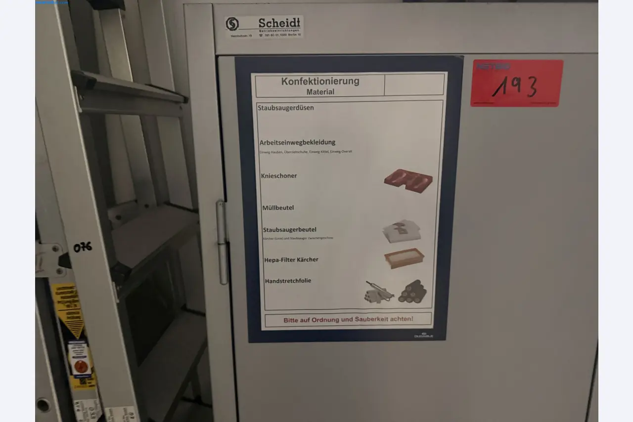 Instalações de produção e embalagem farmacêuticas / Equipamentos de laboratório e operacionais-2