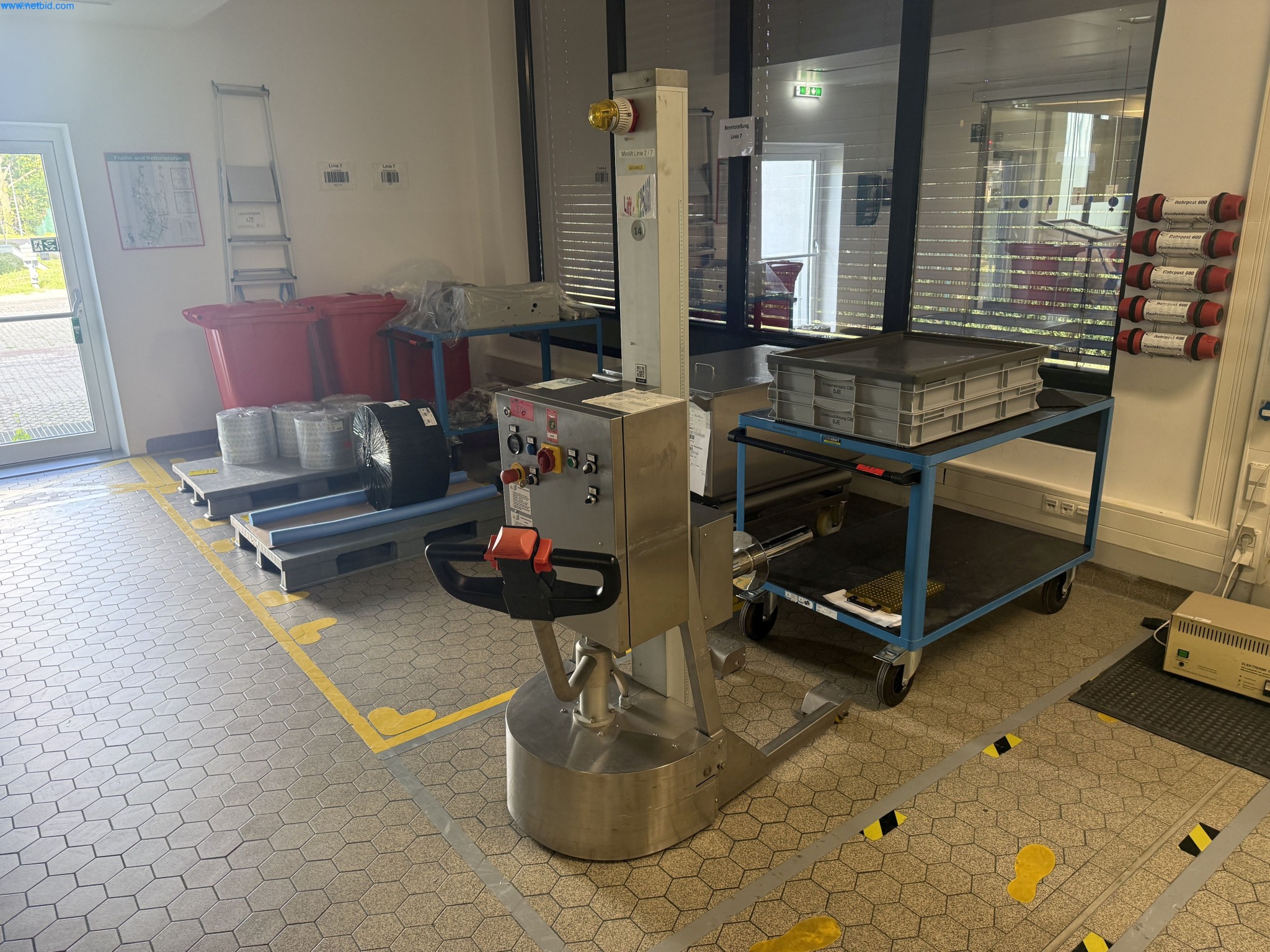Mini-ascenseur Flexlink Liftcard 250M