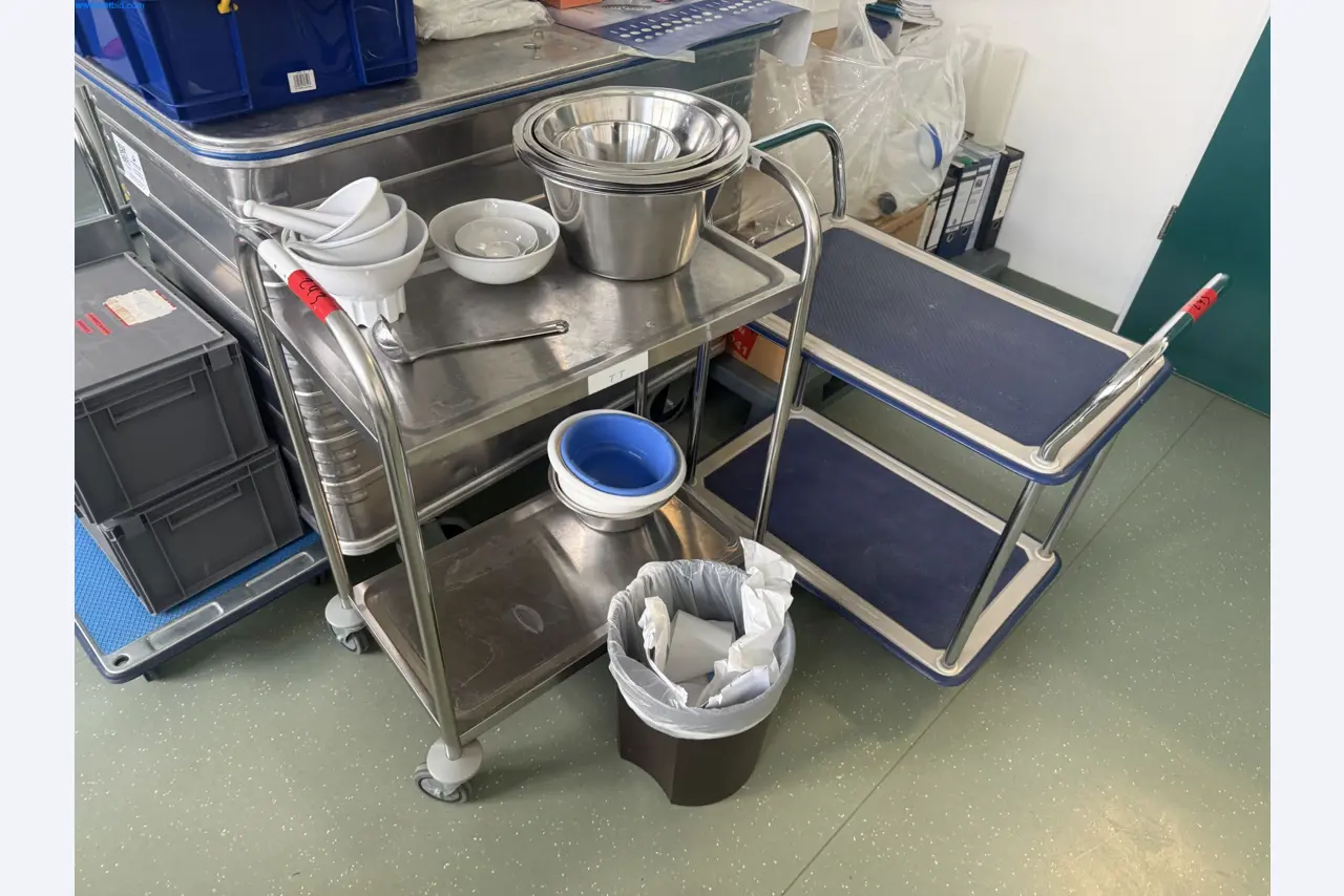 Instalações de produção e embalagem farmacêuticas / Equipamentos de laboratório e operacionais-2