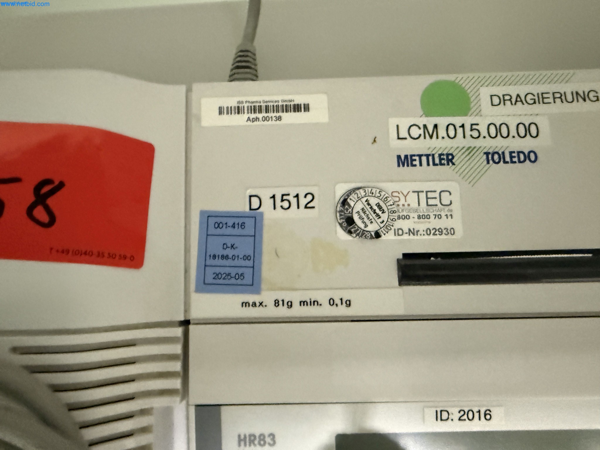 Instalações de produção e embalagem farmacêuticas / Equipamentos de laboratório e operacionais-2