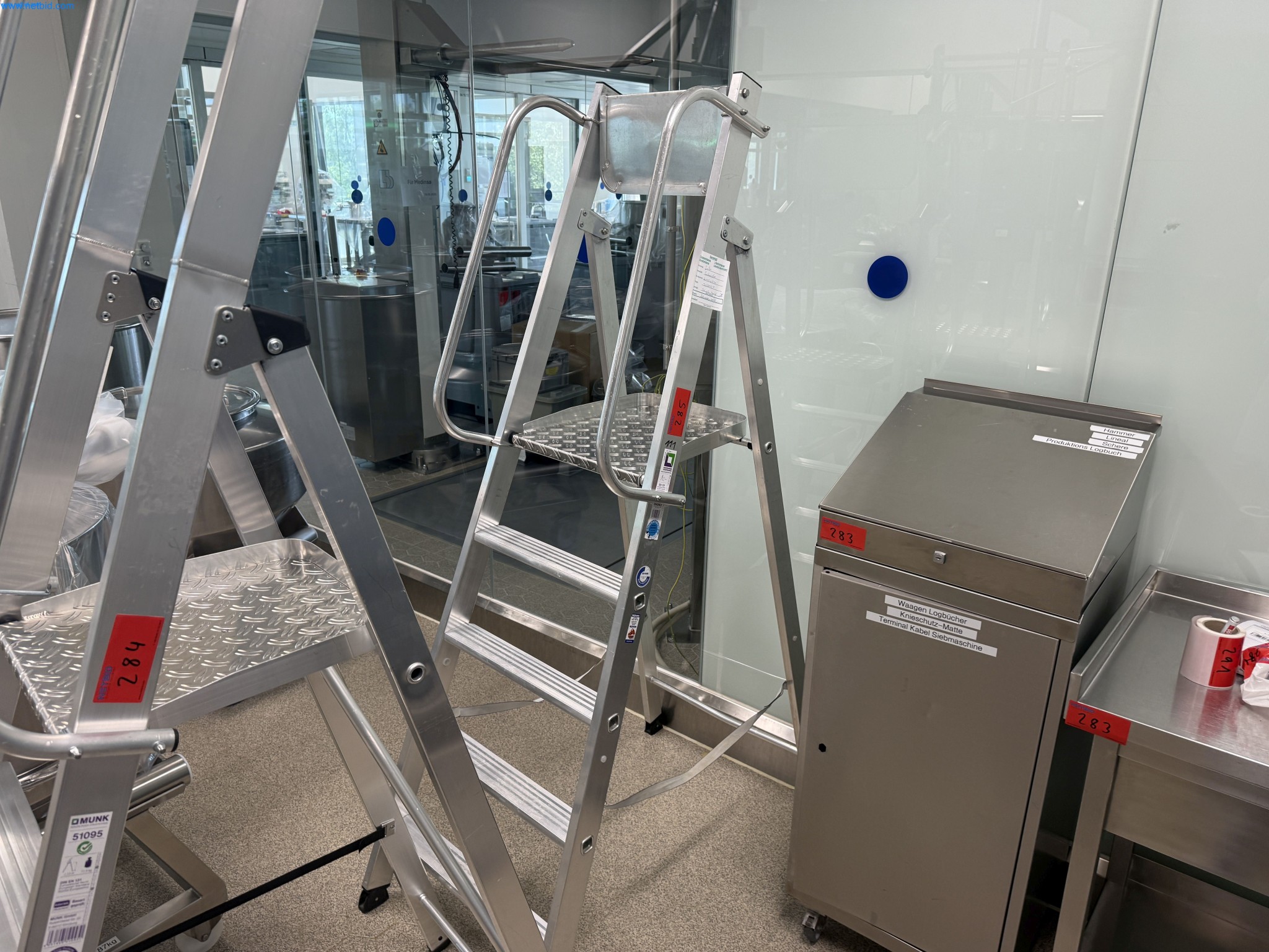 Échelle pliante en aluminium Günzburger