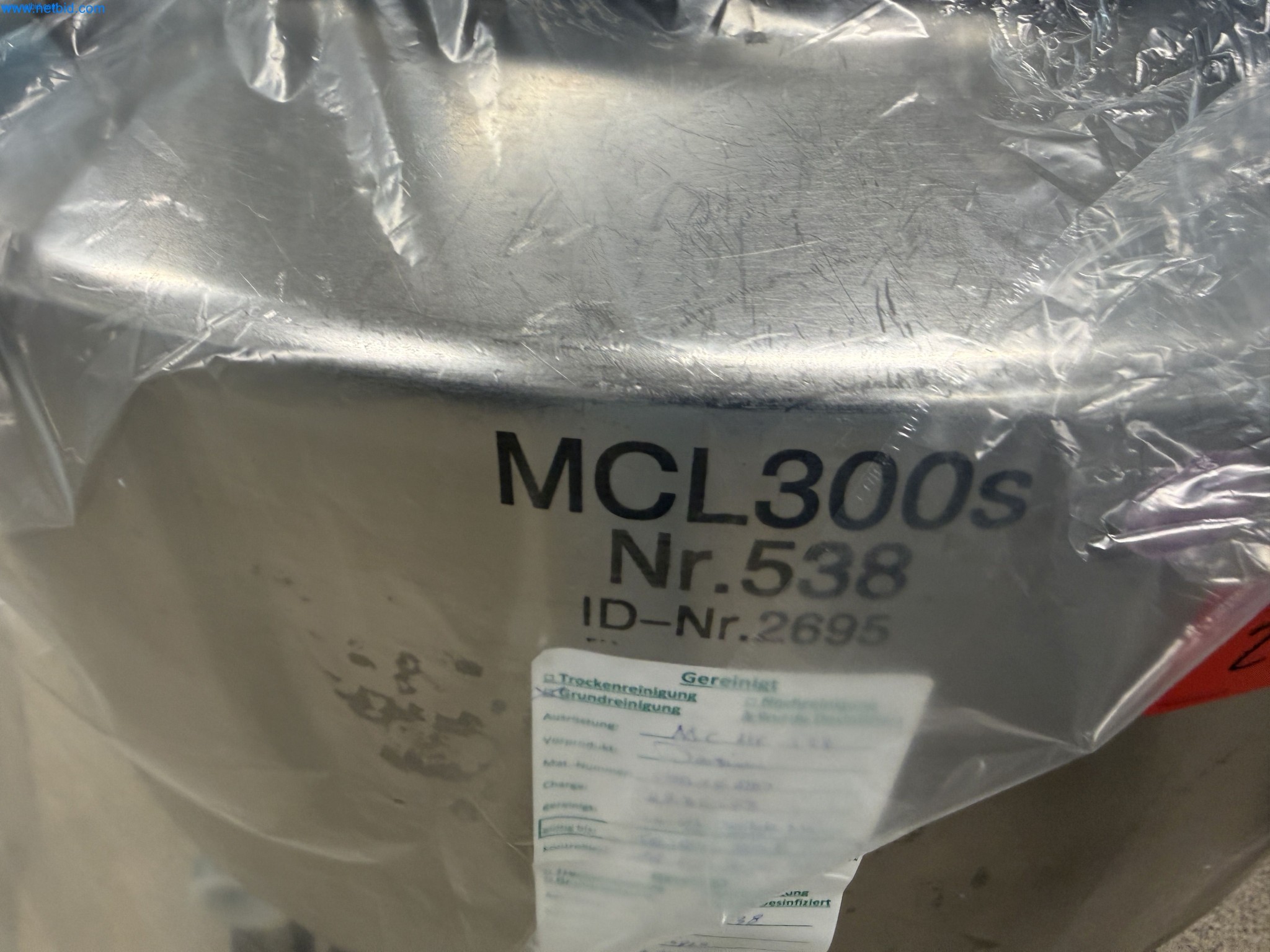 Réservoir Bohle MCL300S