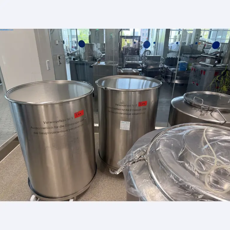 Instalações de produção e embalagem farmacêuticas / Equipamentos de laboratório e operacionais-3