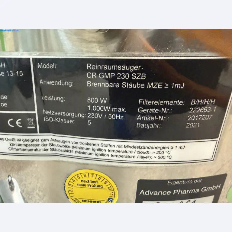 Instalações de produção e embalagem farmacêuticas / Equipamentos de laboratório e operacionais-3
