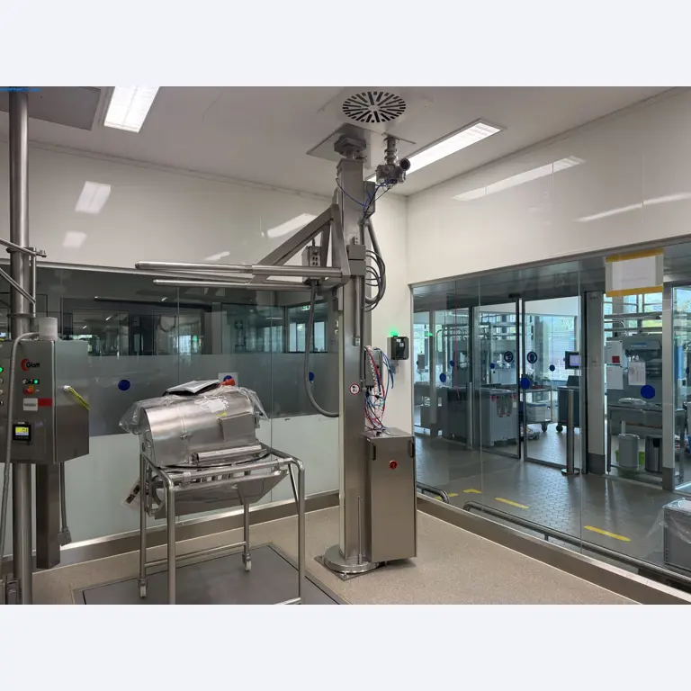 Instalações de produção e embalagem farmacêuticas / Equipamentos de laboratório e operacionais-1
