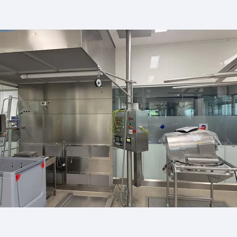 Instalações de produção e embalagem farmacêuticas / Equipamentos de laboratório e operacionais-4