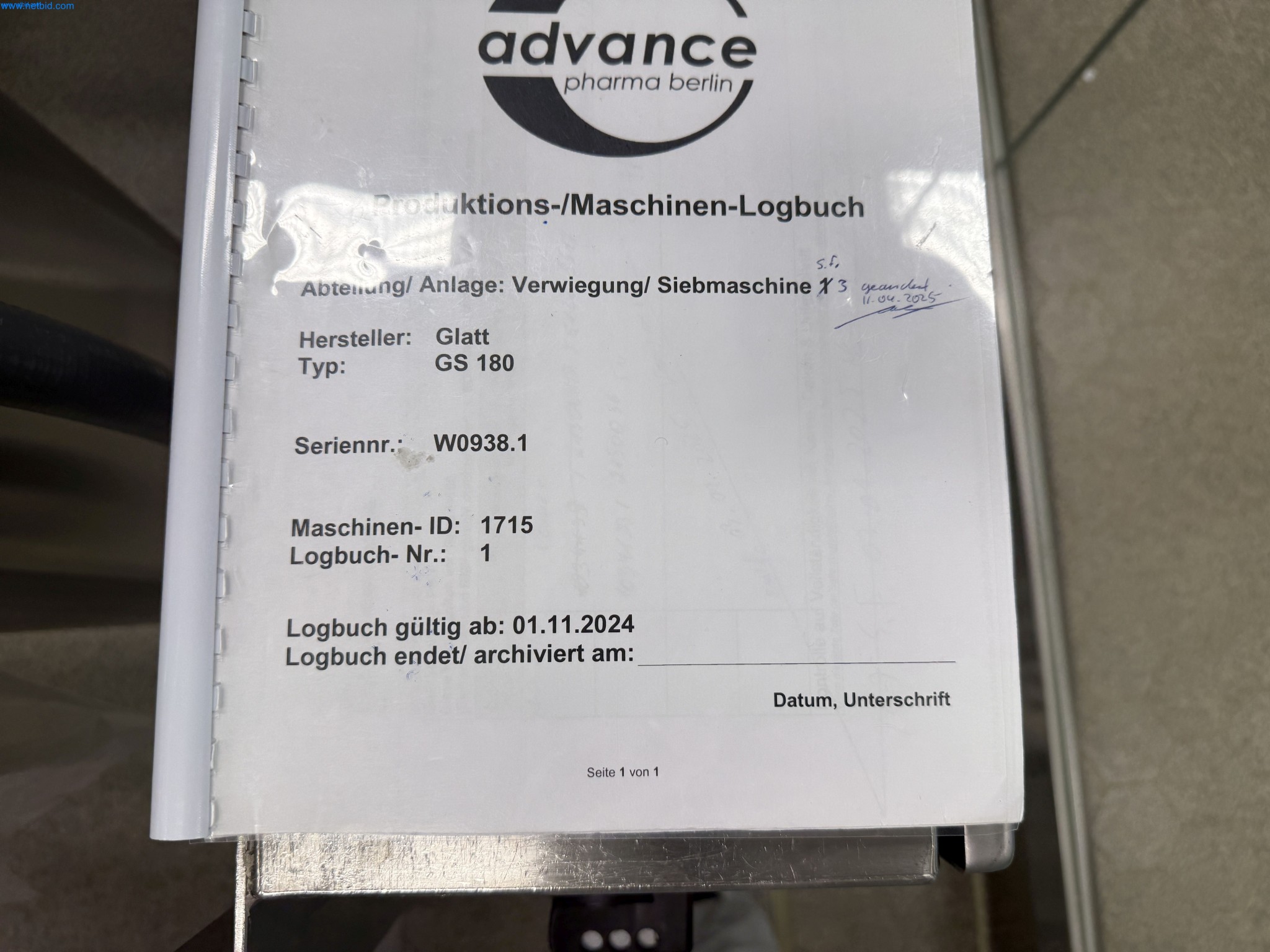 Instalações de produção e embalagem farmacêuticas / Equipamentos de laboratório e operacionais-2