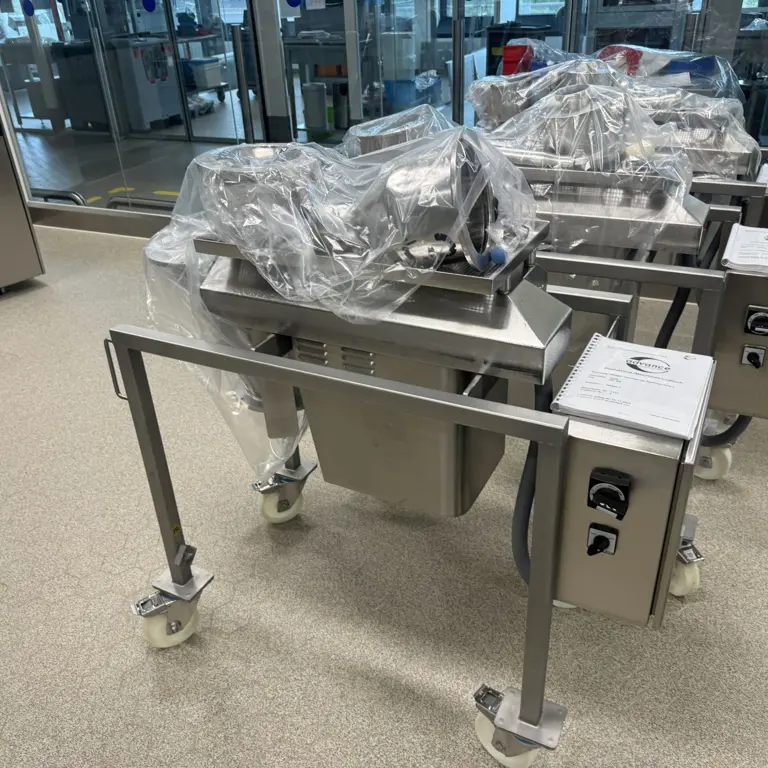 Máquina de peneirar GLATT GS180