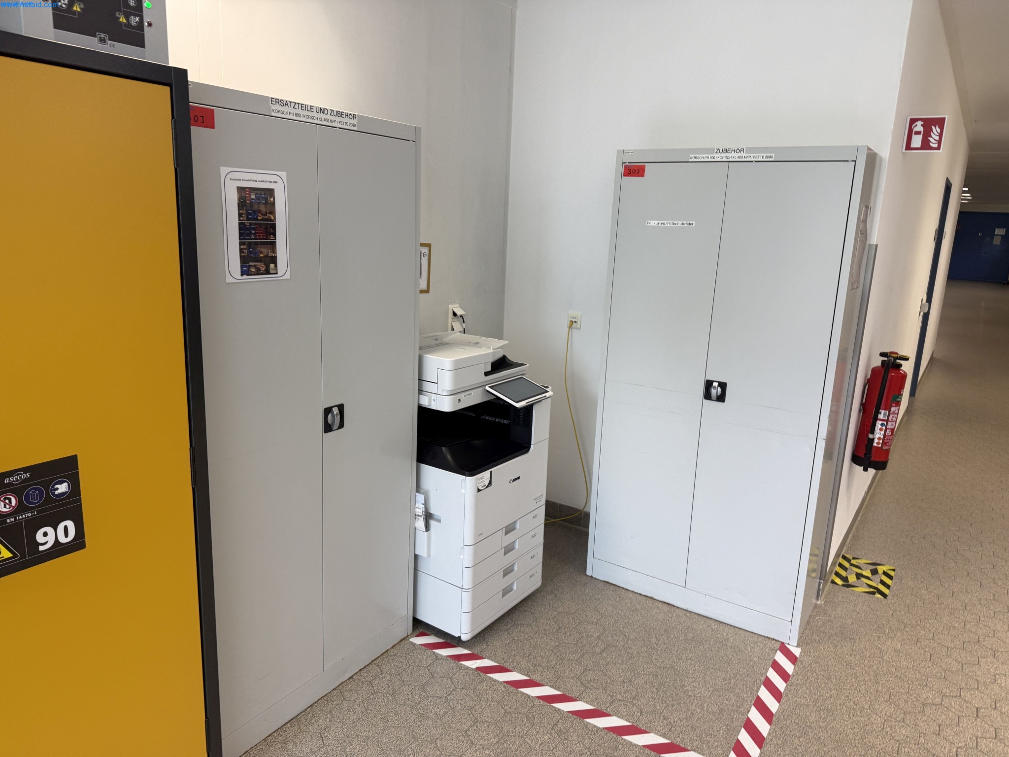 3 Armoires d'atelier