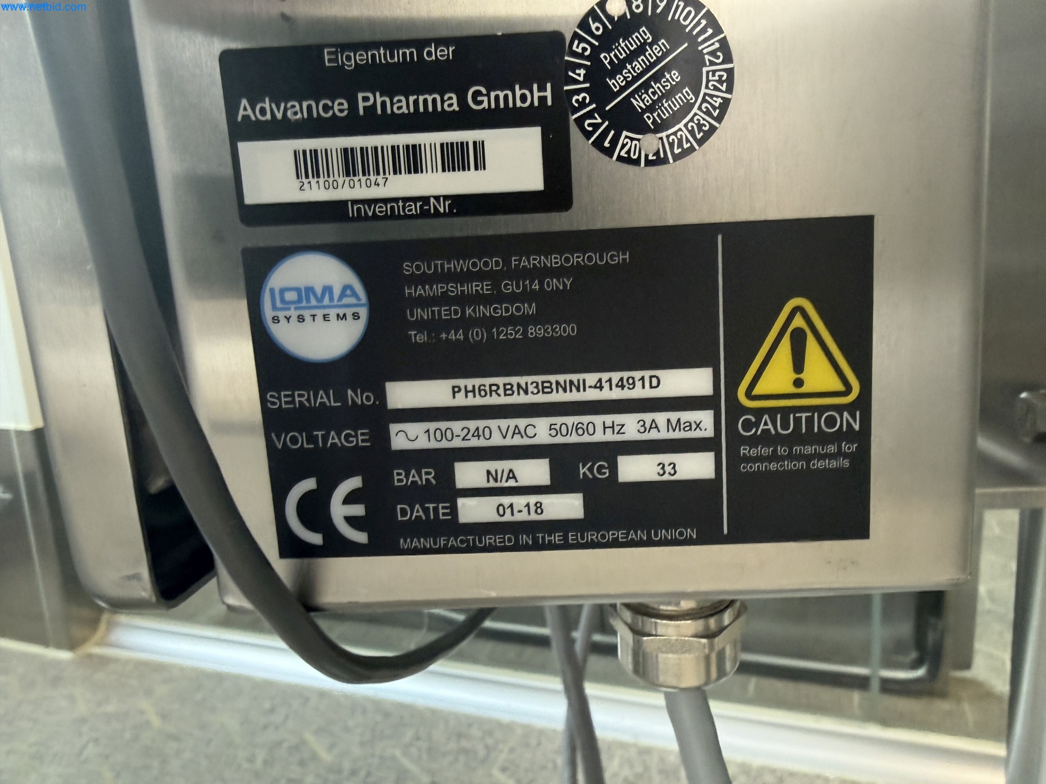 Instalações de produção e embalagem farmacêuticas / Equipamentos de laboratório e operacionais-4