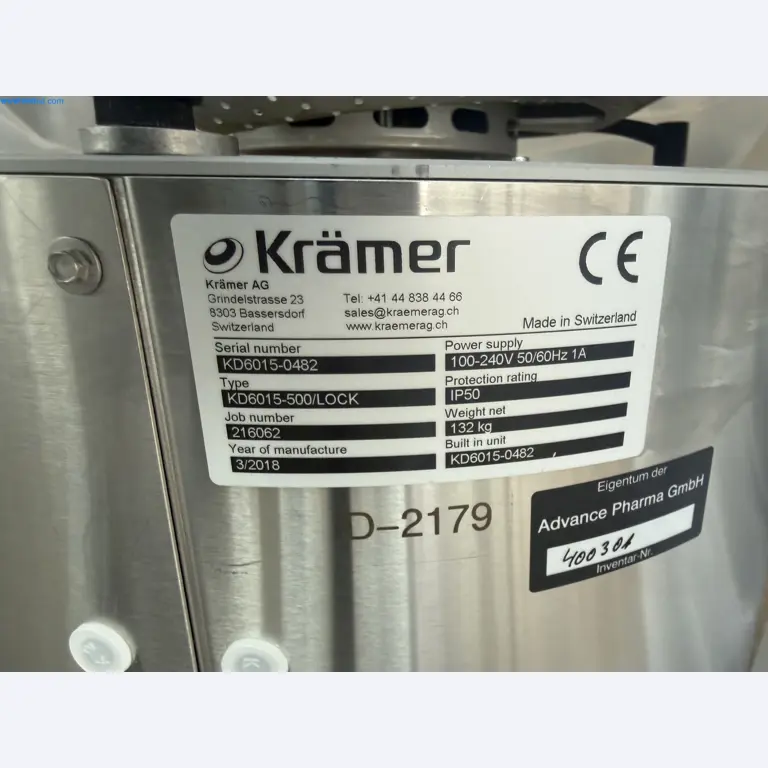 Instalações de produção e embalagem farmacêuticas / Equipamentos de laboratório e operacionais-7