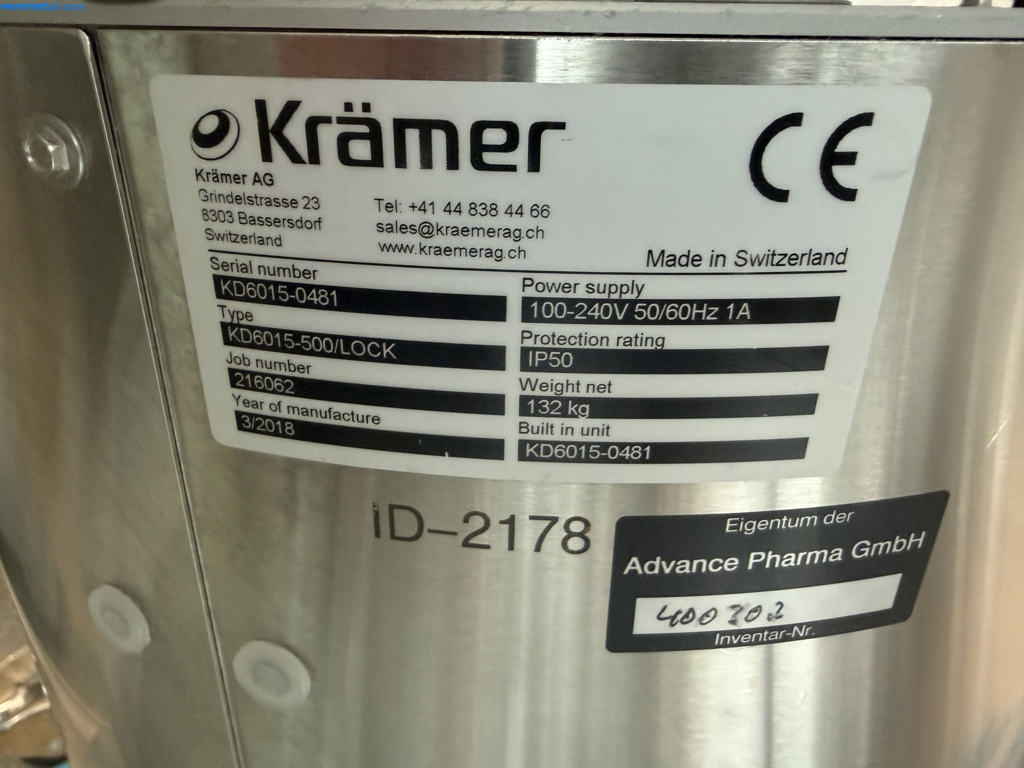 Instalações de produção e embalagem farmacêuticas / Equipamentos de laboratório e operacionais-5