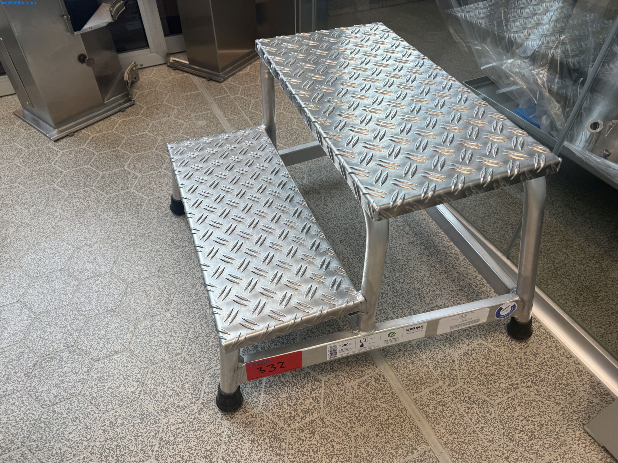 plateforme en aluminium