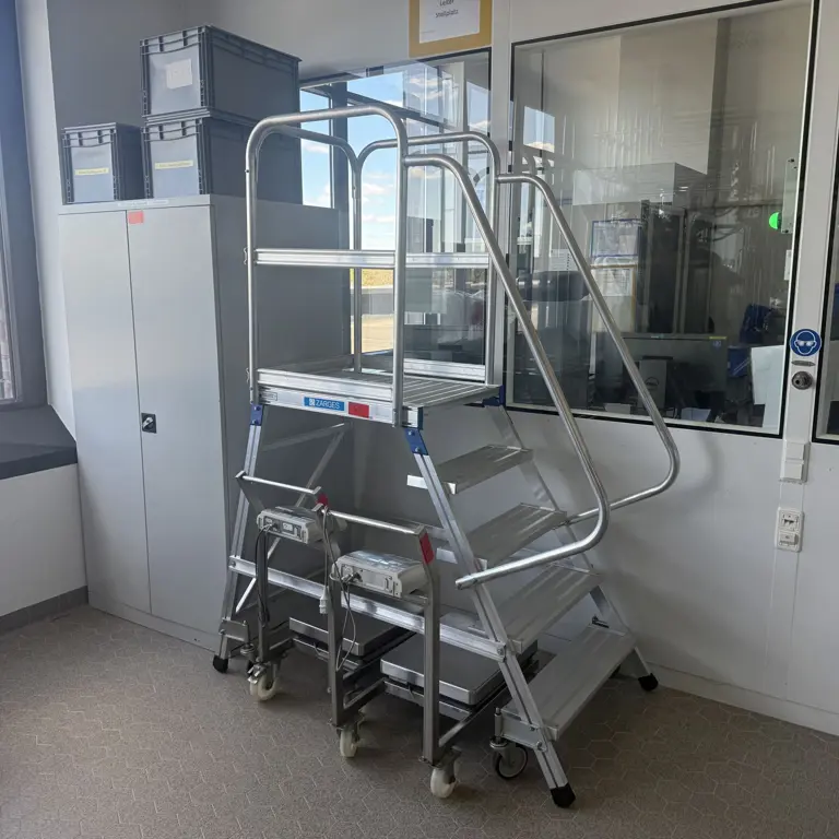 Plataforma de alumínio Zarges