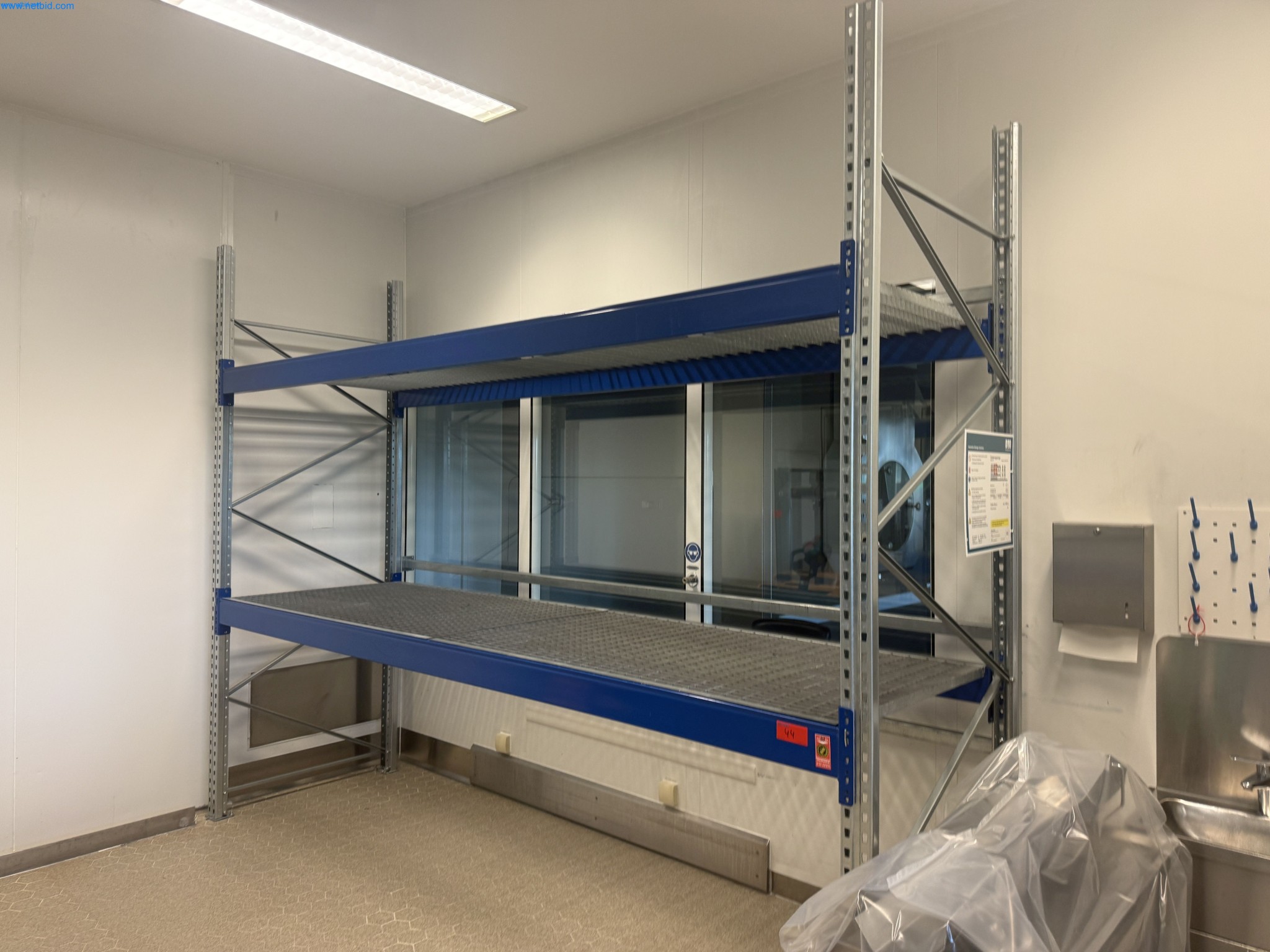 7 mètre linéaire de rayonnage pour palettes Bito PT130M