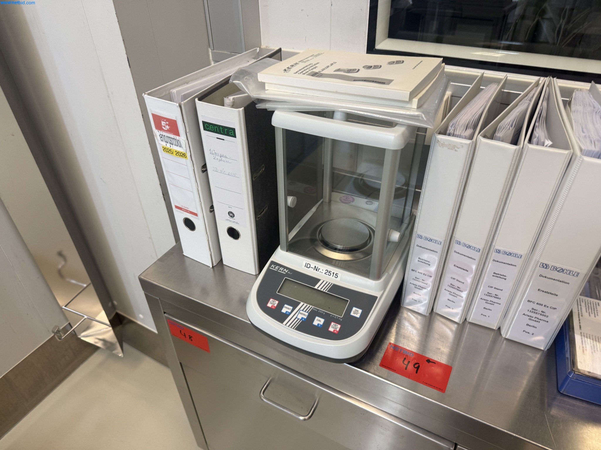 balance de précision Kern ALJ250-4A