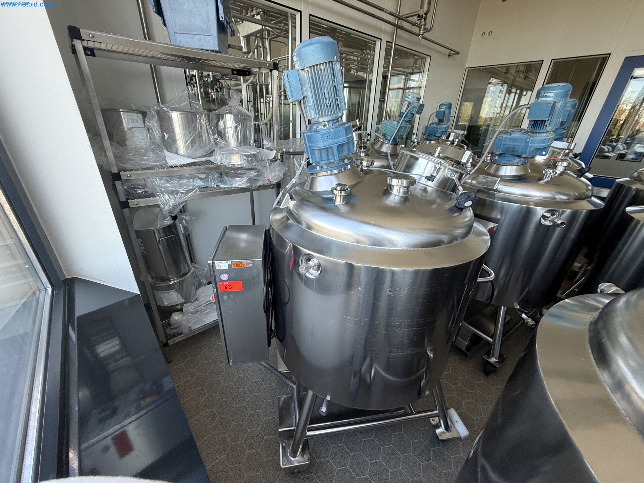 Cuves de mélange et d'agitation Diessel MRB350L