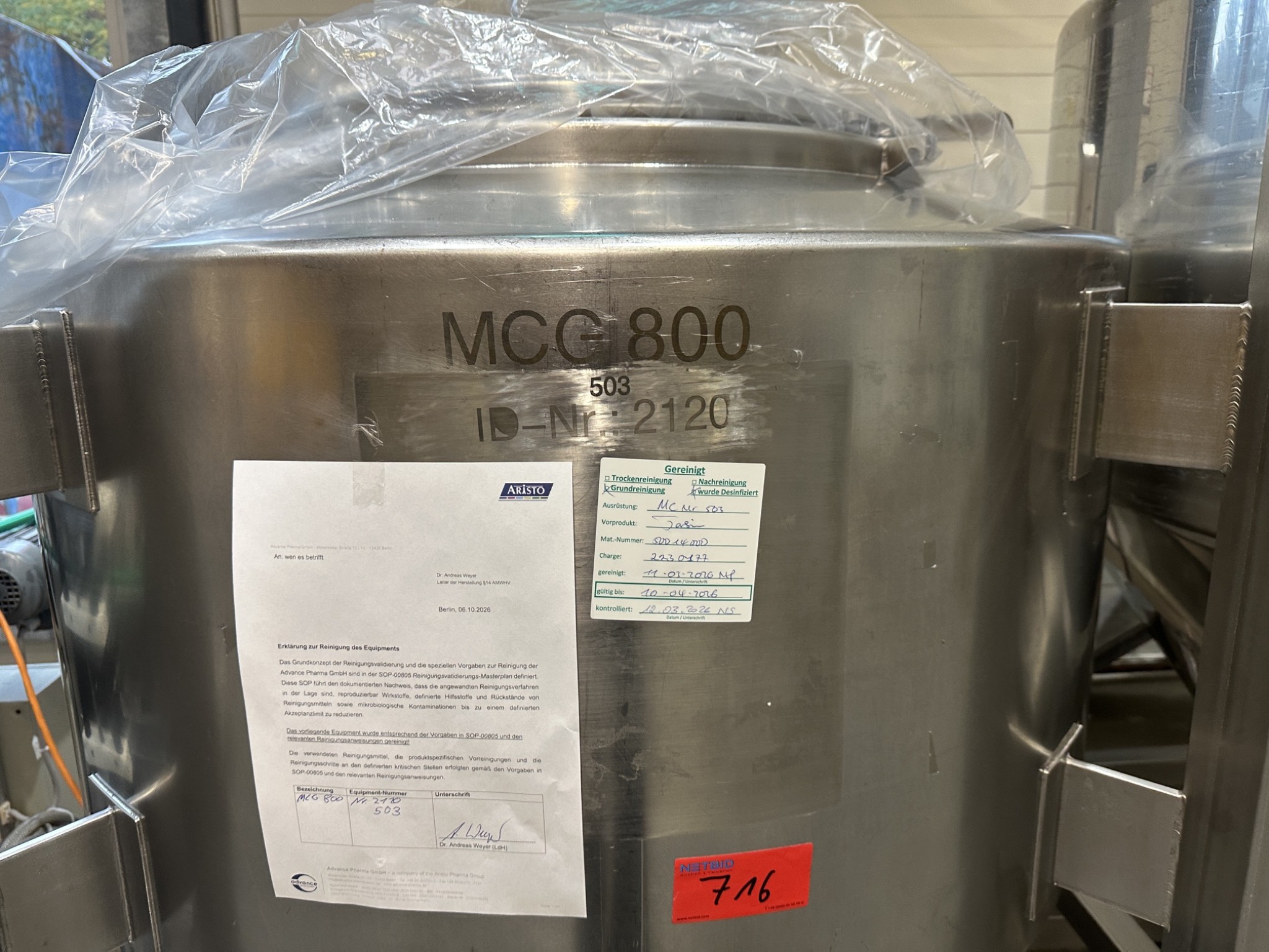 Pharmaceutical Production and Packaging Equipment / Laboratory and Plant Equipment-2