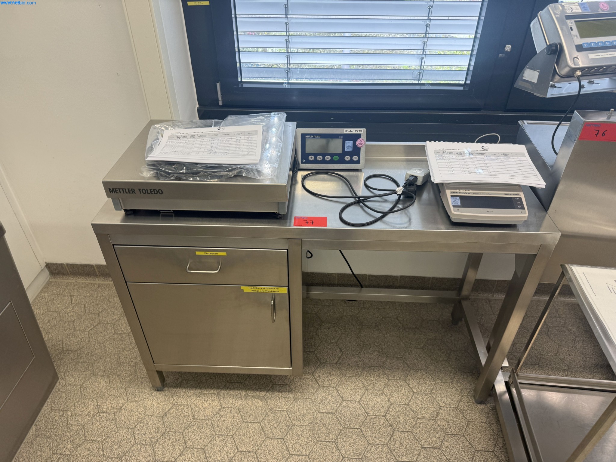 2 Balances Mettler Toledo PG5002-SDR/PBD769-B06