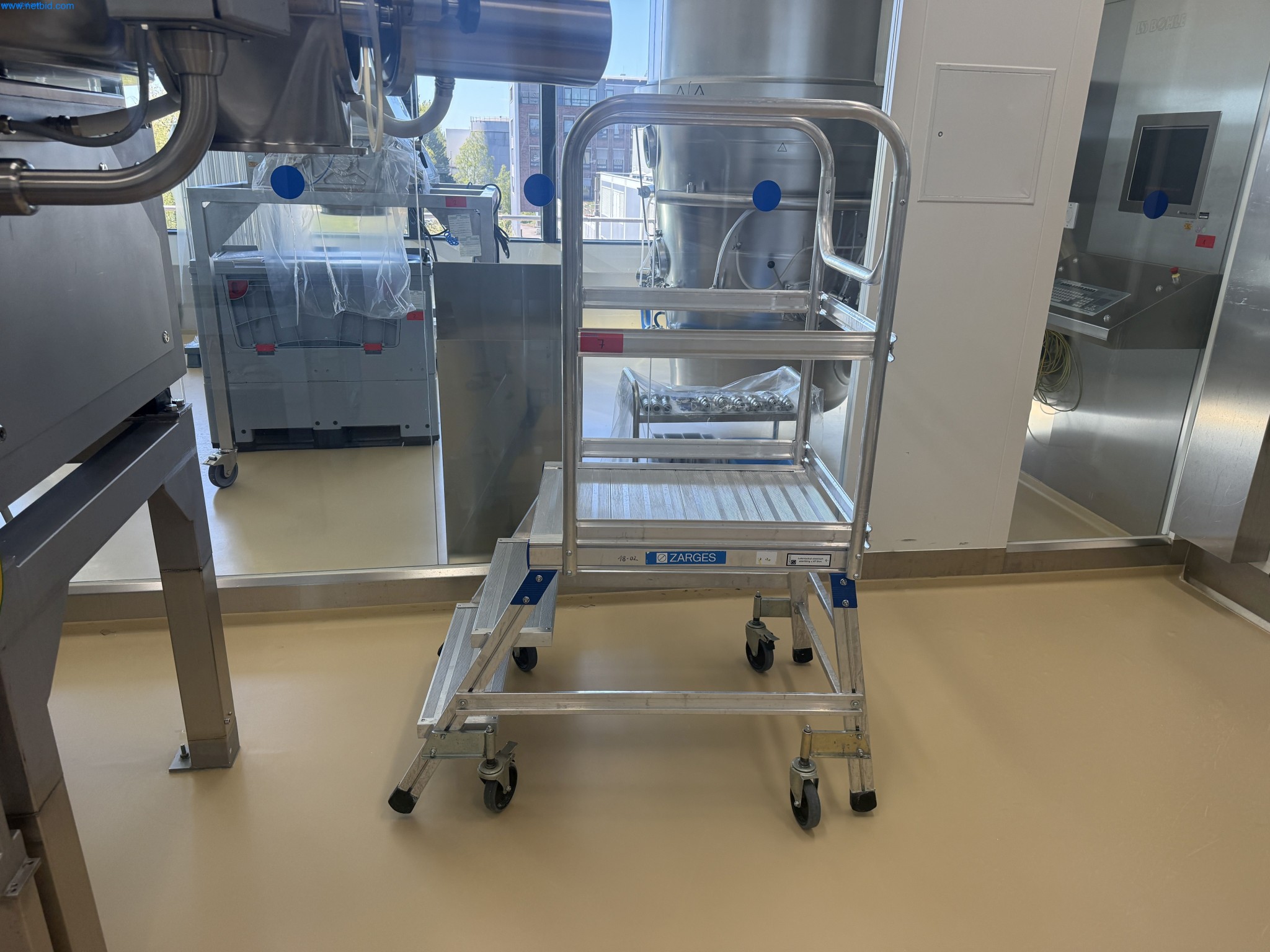 plateforme en aluminium Zarges