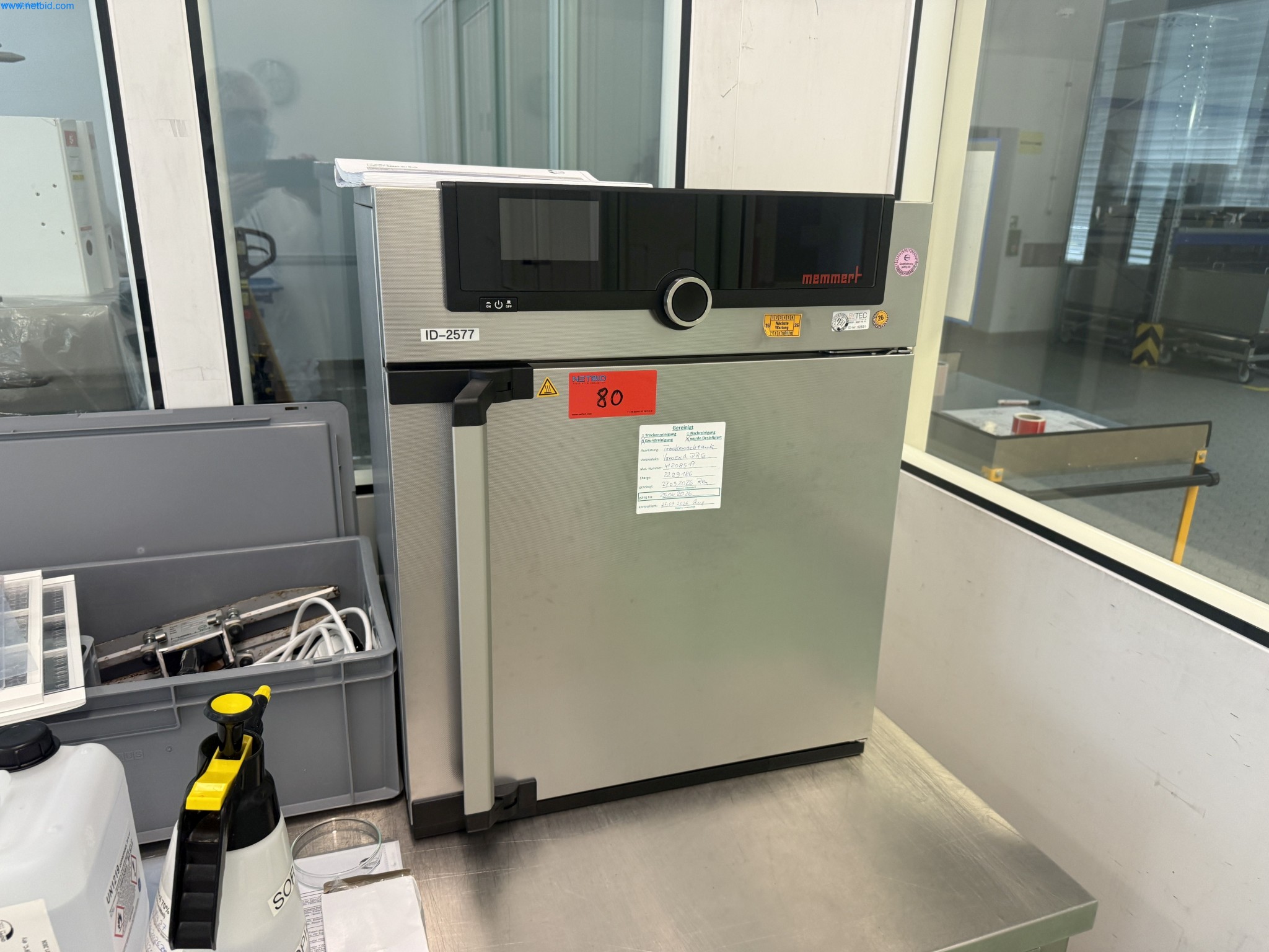 Armoire de séchage Memmert UN30