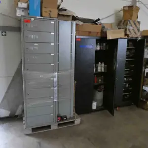 3 Metal Cabinets
