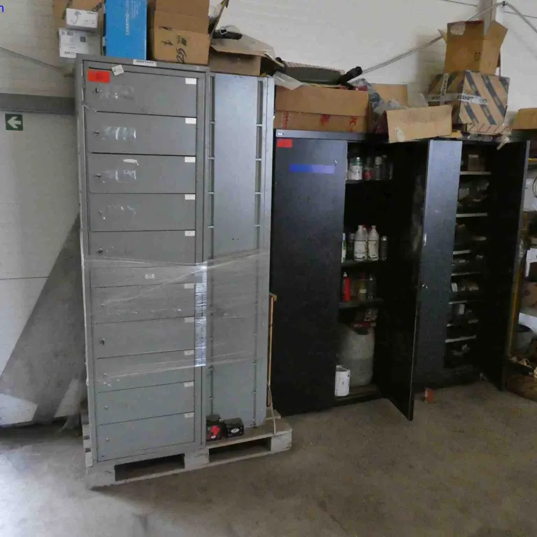 3 Metal Cabinets