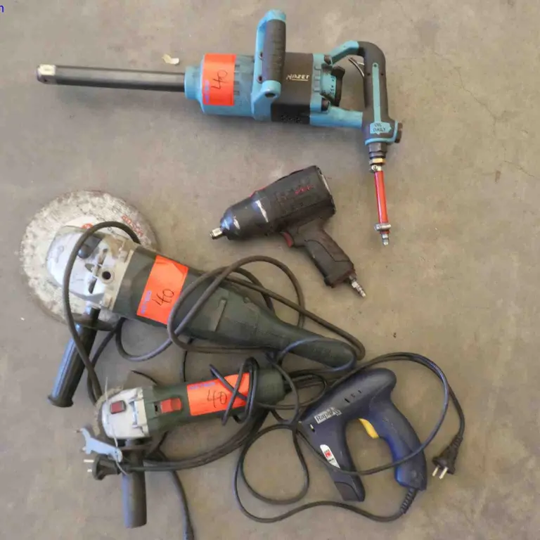 Two-Hand Pneumatic Impact Wrench Hazet 9014P-1
