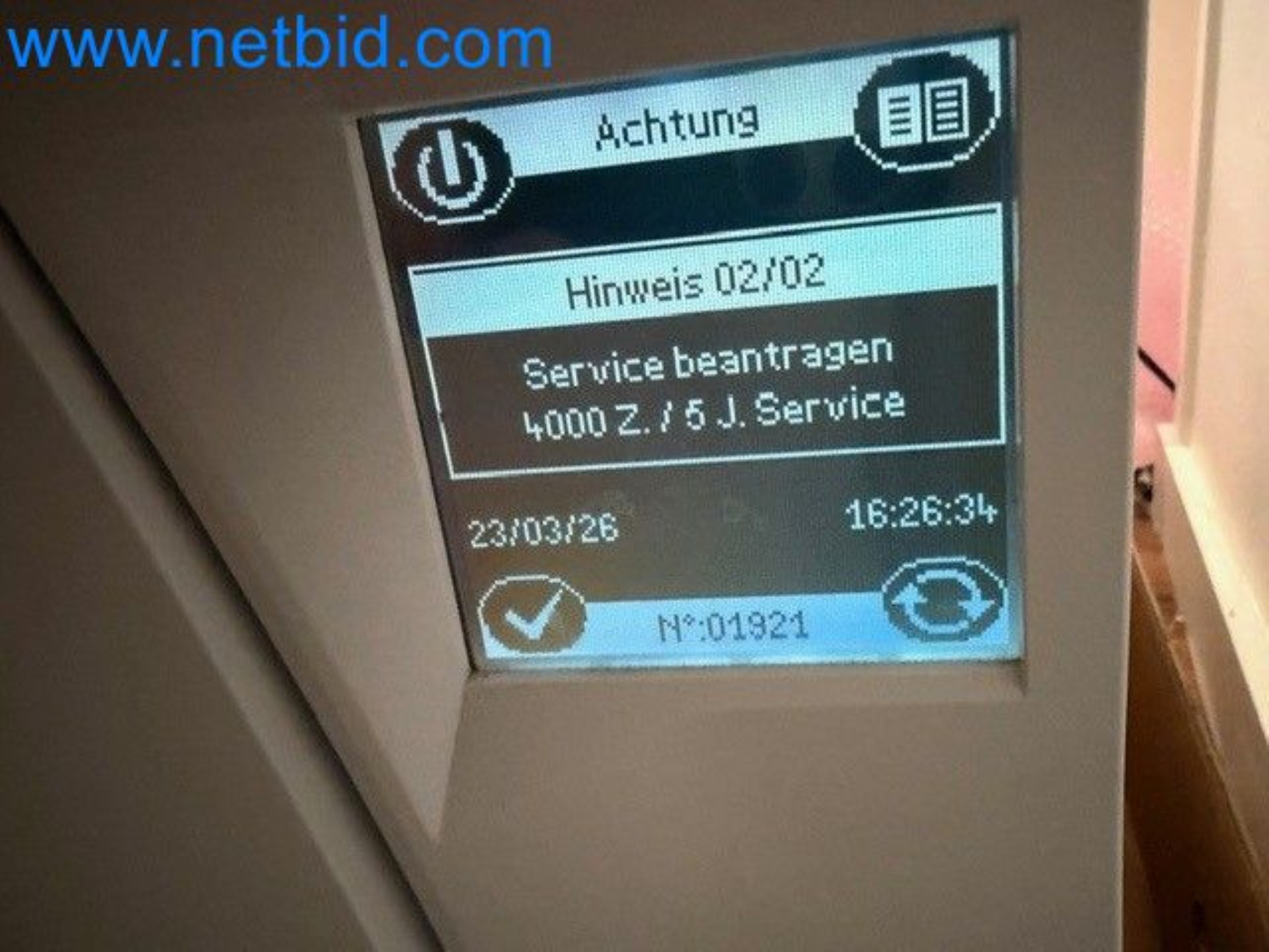 Fully automatic class B sterilizer (autoclave) W&H Lisa 517-8