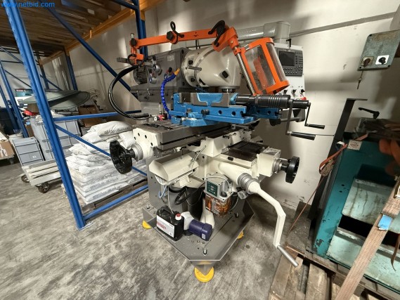 Emmegi Phantomatic T4 A machining center and ELMAG UFM 125 universal milling machine-4