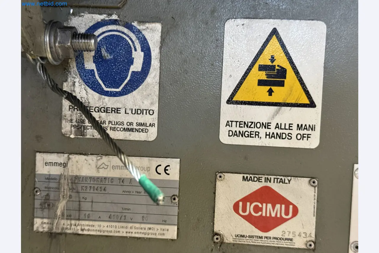 Emmegi Phantomatic T4 A obdelovalni center in univerzalni rezkalni stroj ELMAG UFM 125-30