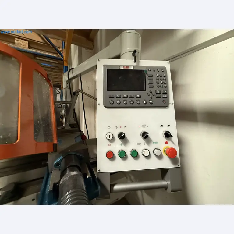 Emmegi Phantomatic T4 A machining center and ELMAG UFM 125 universal milling machine-13