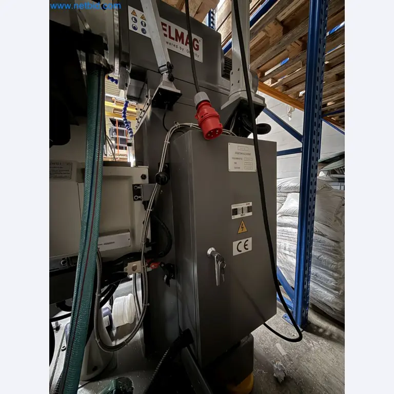 Emmegi Phantomatic T4 A machining center and ELMAG UFM 125 universal milling machine-17