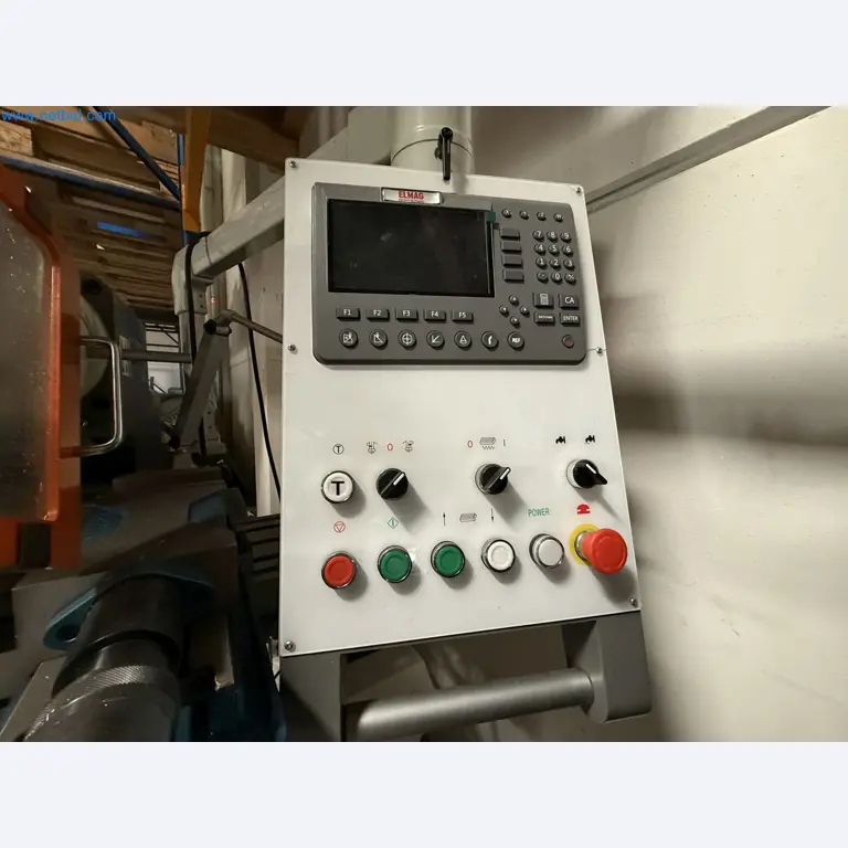 Emmegi Phantomatic T4 A machining center and ELMAG UFM 125 universal milling machine-35