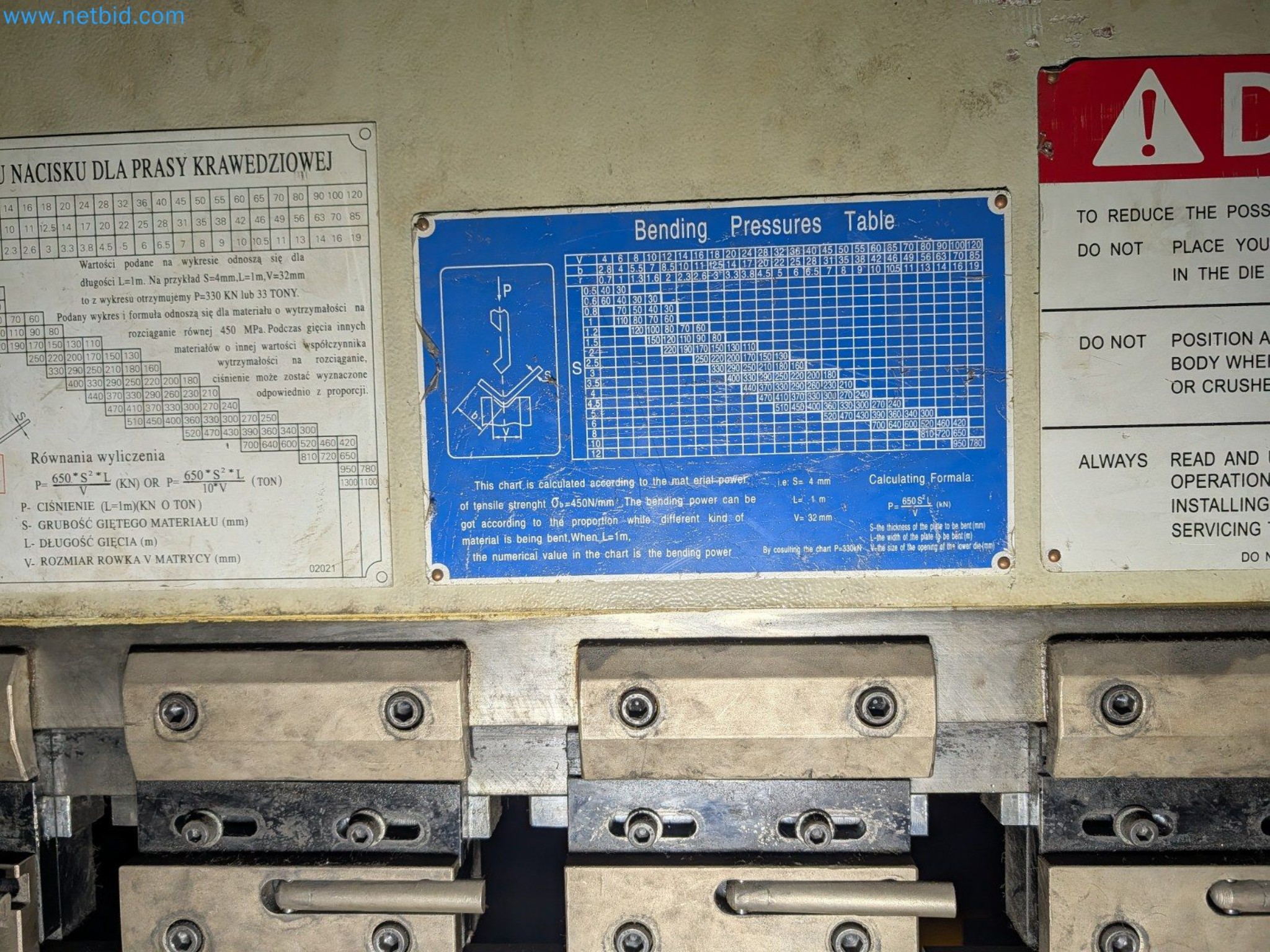 Metallbearbeitungsmaschinen 


-4