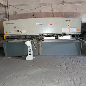 Hydraulic guillotine Prawer QC12Y-6x3200
