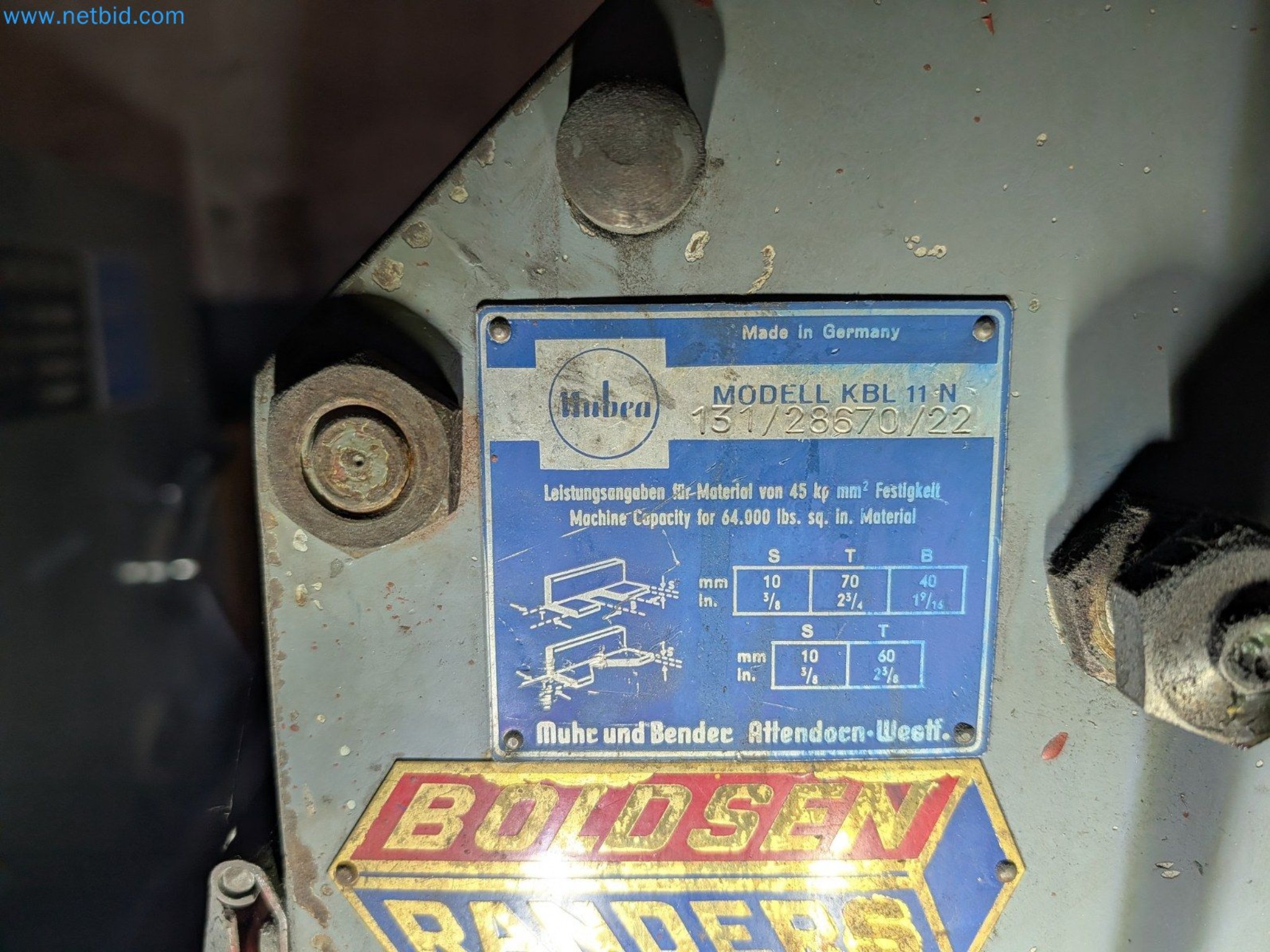 Metalworking machines


-10