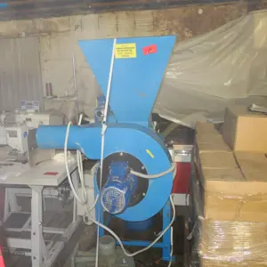 Polyurethane foam waste shredder R/Pd