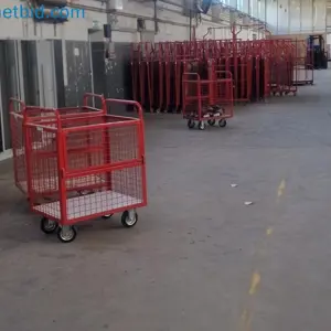 5 Gittertransportwagen