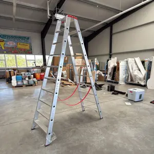 2 Aluminum Combination Ladders Würth