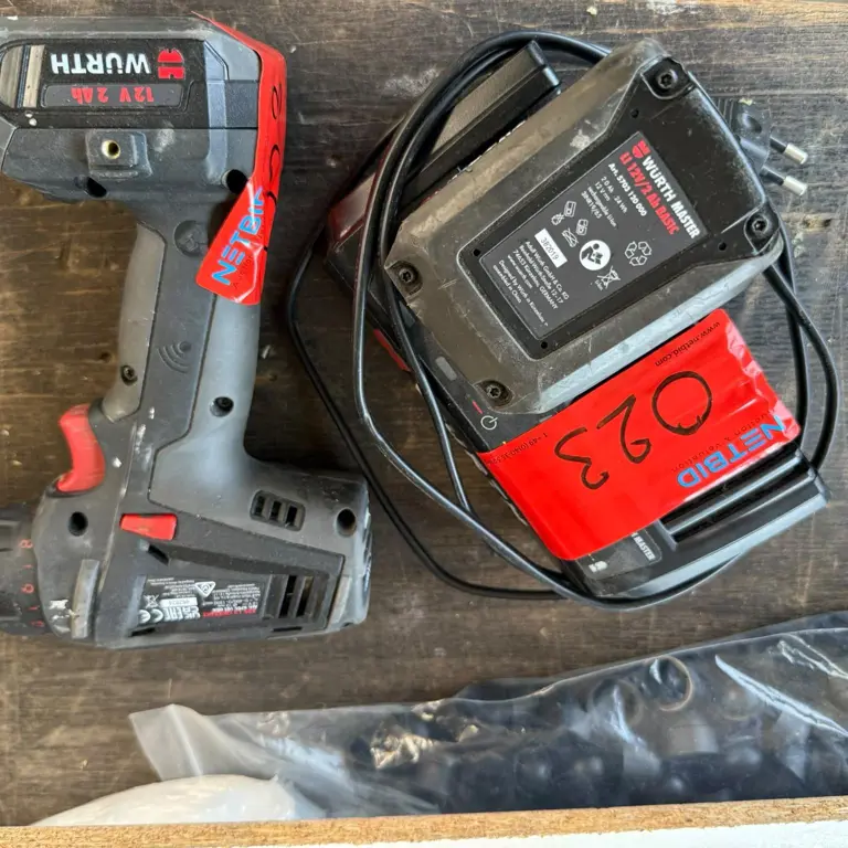 2 Cordless screwdriver Würth Master BS12-A Multi, ABS12 Compact