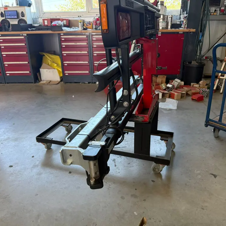 Wheel-Lifting Cart Womo Hebetechnik
