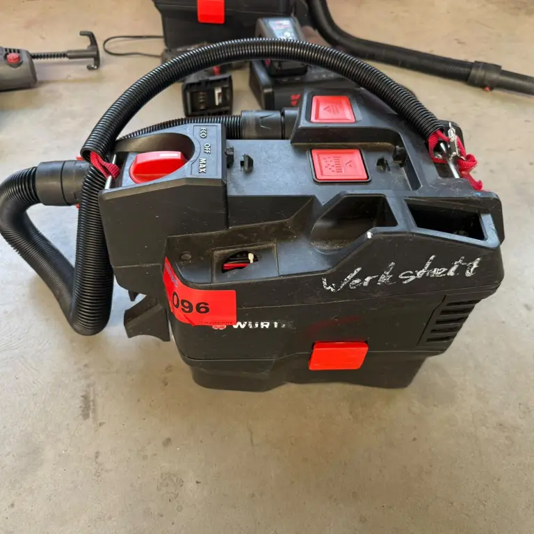 Cordless Vacuum Cleaner Würth Master AMTS18L Compact