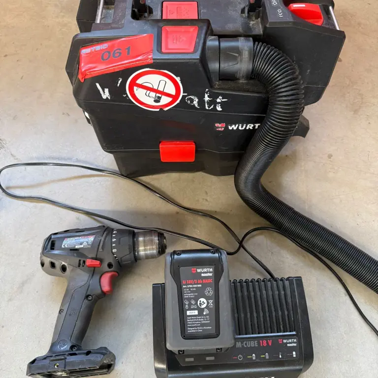 Cordless Vacuum Cleaner Würth Master AMTS18L Compact