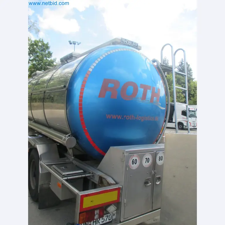 Tractor-trailers and tank semi-trailers for transporting liquid goods and food products (tank logistics)-2
