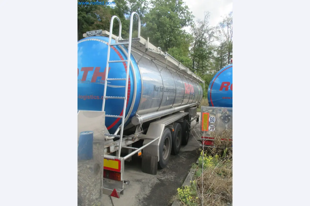 Tractor-trailers and tank semi-trailers for transporting liquid goods and food products (tank logistics)-4