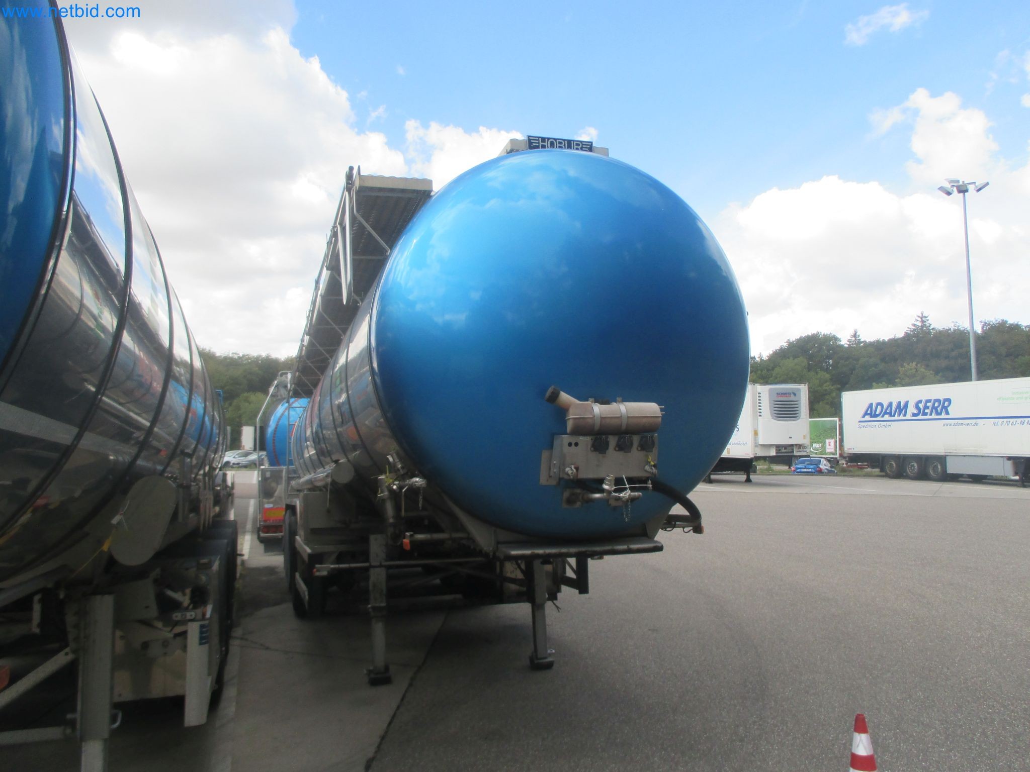 Tractor-trailers and tank semi-trailers for transporting liquid goods and food products (tank logistics)-6