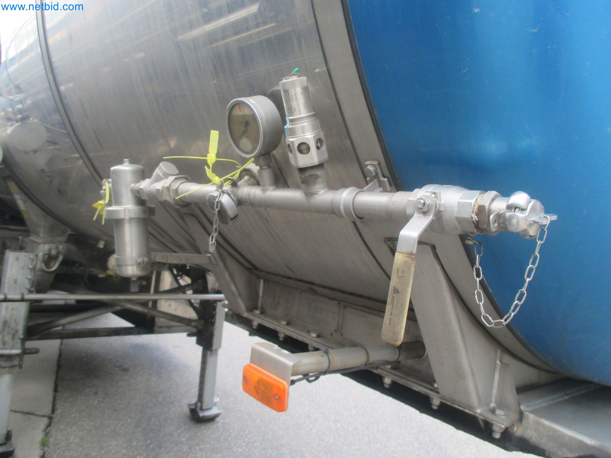 Tractor-trailers and tank semi-trailers for transporting liquid goods and food products (tank logistics)-7