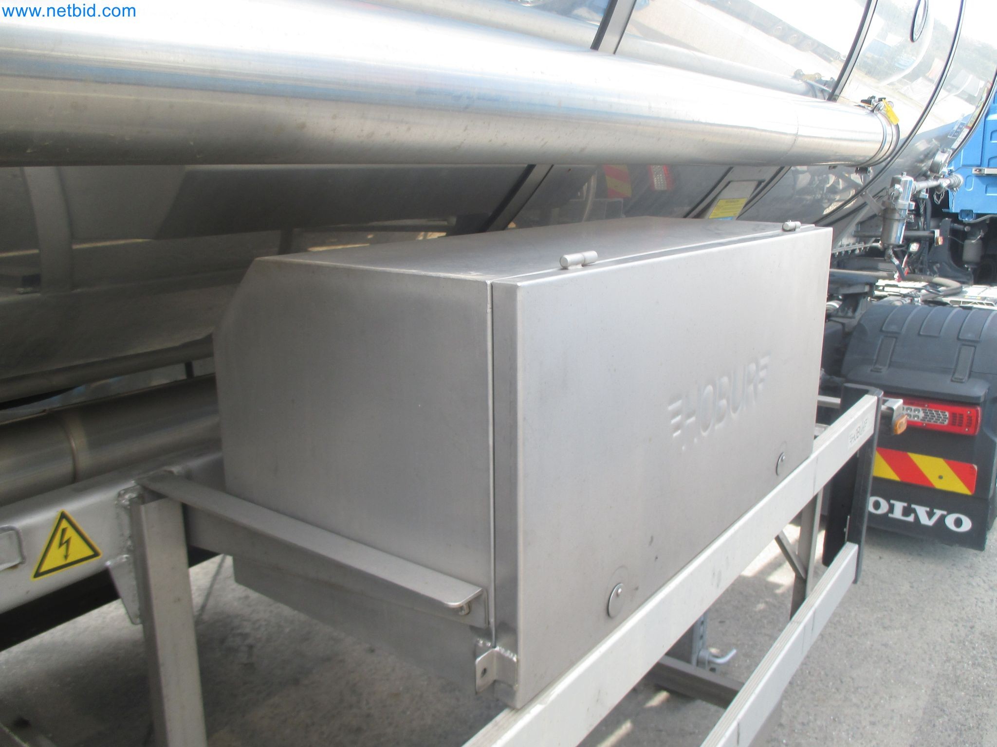 Tractor-trailers and tank semi-trailers for transporting liquid goods and food products (tank logistics)-12