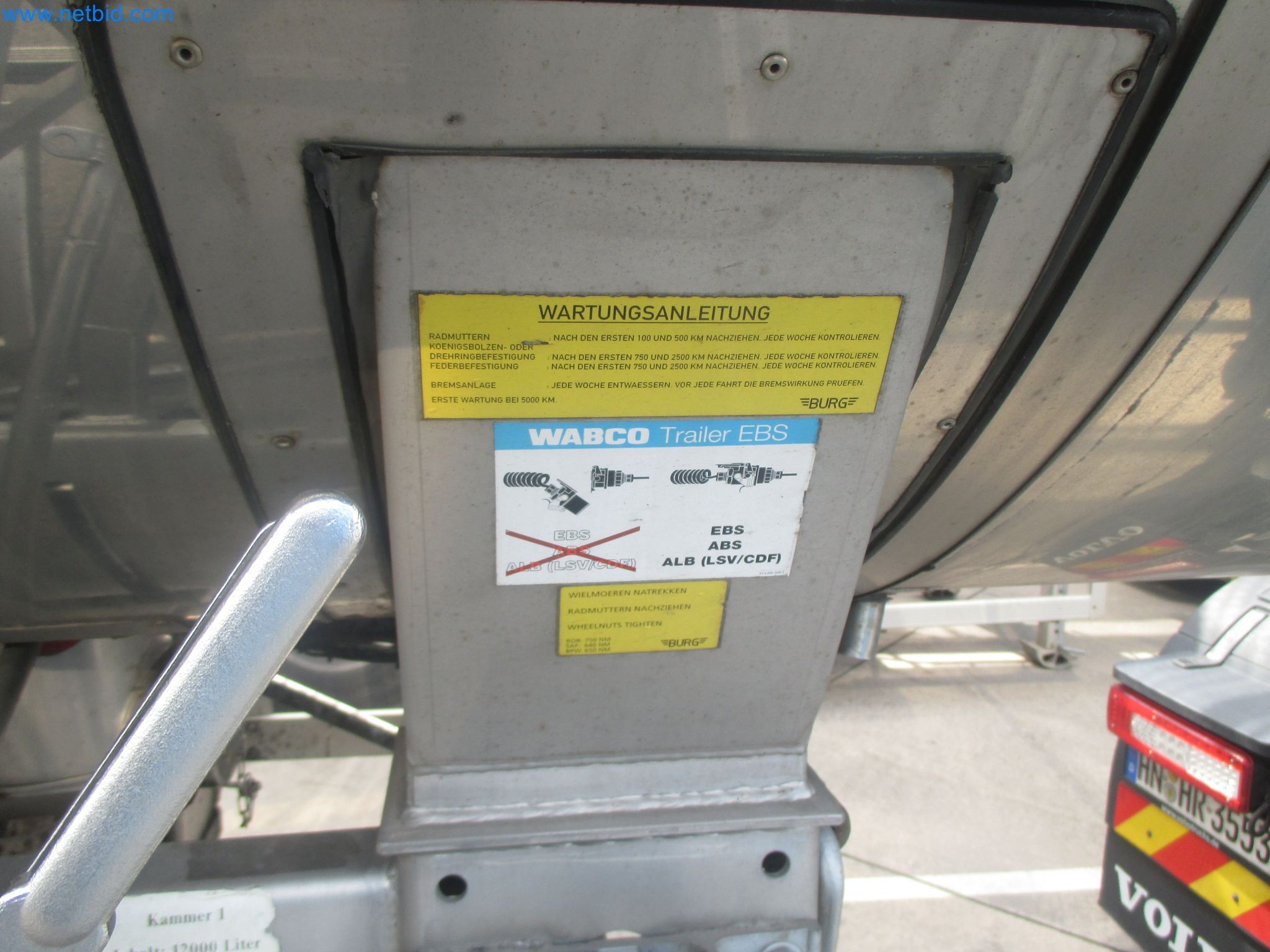 Tractor-trailers and tank semi-trailers for transporting liquid goods and food products (tank logistics)-13